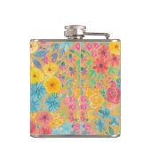 Florentijnse waterverf in geel heupfles (Achterkant)