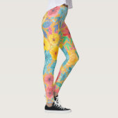 Florentijnse waterverf in geel leggings (Rechts)