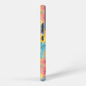 Florentijnse waterverf in geel samsung galaxy hoesje (Rechterkant)