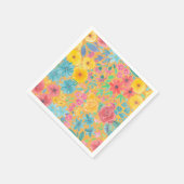 Florentijnse waterverf in geel servet (Hoek)