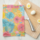 Florentijnse waterverf in geel theedoek (Quarter Fold)