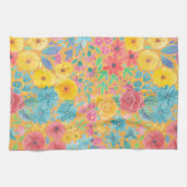 Florentijnse waterverf in geel theedoek (Horizontaal)