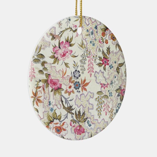 Florentijnse zijde voor zijde met gestileerde stro keramisch ornament (Rechts)