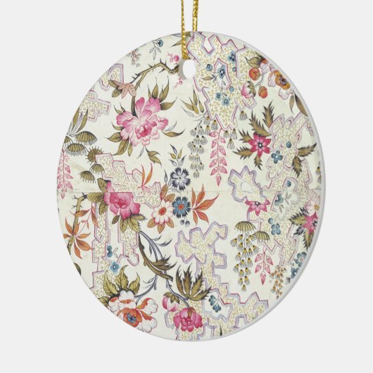 Florentijnse zijde voor zijde met gestileerde stro keramisch ornament (Links)