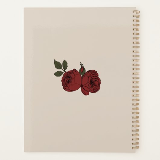 Florentina Roos Planner (Achterkant)