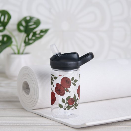 Florentina Roos Waterfles (Yoga (Gedraaid) )