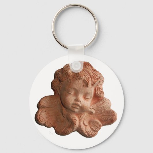 FLORENTINE ANGEL, wit Sleutelhanger (Voorkant)