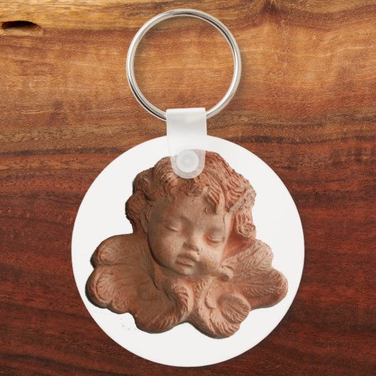 FLORENTINE ANGEL, wit Sleutelhanger (Voorkant)