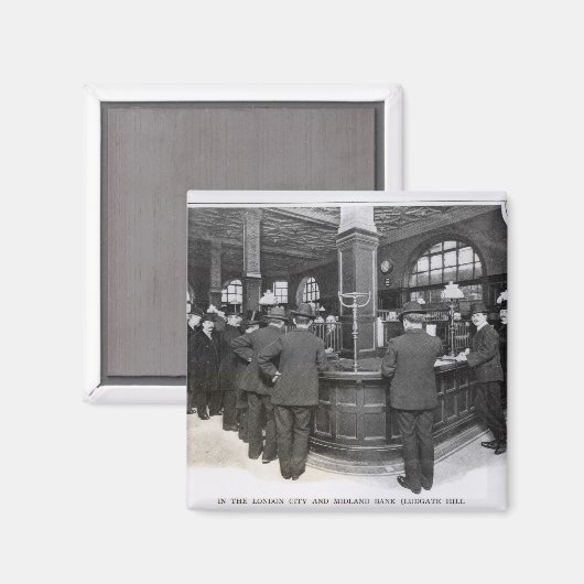 Florentine Bank Magneet (Voorkant / Achterkant)