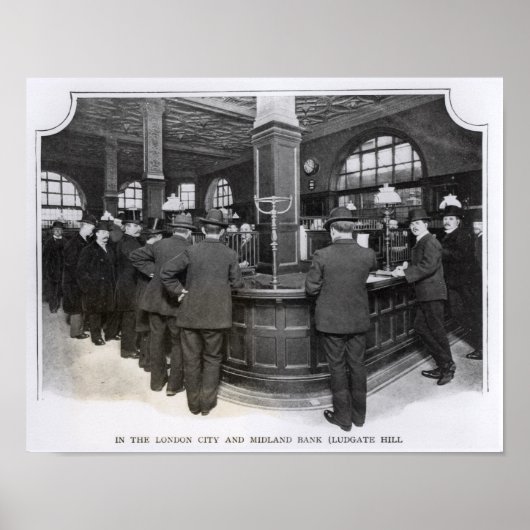 Florentine Bank Poster (Voorkant)