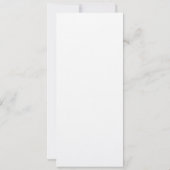 Florentine : Cerulean : Weddensuitnodiging Kaart (Achterkant)