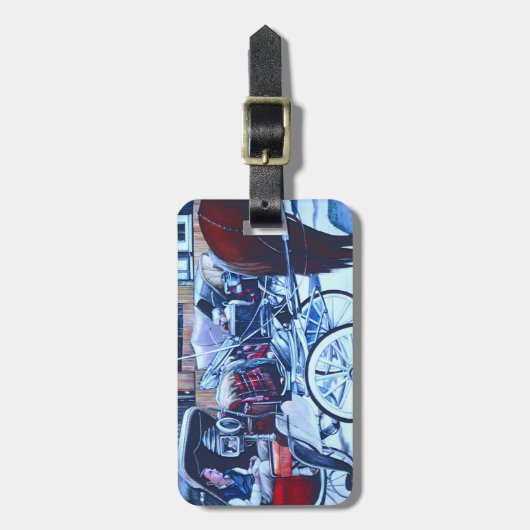 Florentine Charm Bagagelabel (Voorkant verticaal)