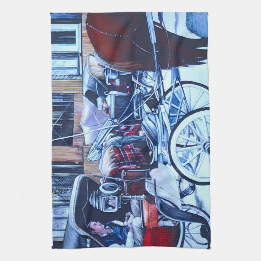 Florentine Charm Theedoek (Verticaal)