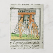 Florentine Codex' door Bernardino de Sahagun Briefkaart (Voorkant)