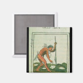 Florentine Codex' door Bernardino de Sahagun Magneet (Voorkant / Achterkant)
