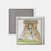 Florentine Codex' door Bernardino de Sahagun Magneet (Voorkant / Achterkant)
