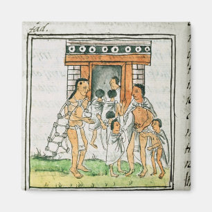 Florentine Codex' door Bernardino de Sahagun Magneet