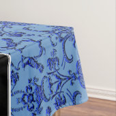  Florentine Damask (blauw) Tafelkleed (Voorbeeld)