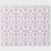  Florentine Damask (roze) Cadeaupapier (Vlak)