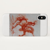 FLORENTINE KNIGHT OP HORSEBACK Case-Mate iPhone CASE (Achterkant (horizontaal))