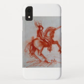 FLORENTINE KNIGHT OP HORSEBACK Case-Mate iPhone CASE (Achterkant)