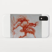 FLORENTINE KNIGHT OP HORSEBACK Case-Mate iPhone CASE (Achterkant (horizontaal))