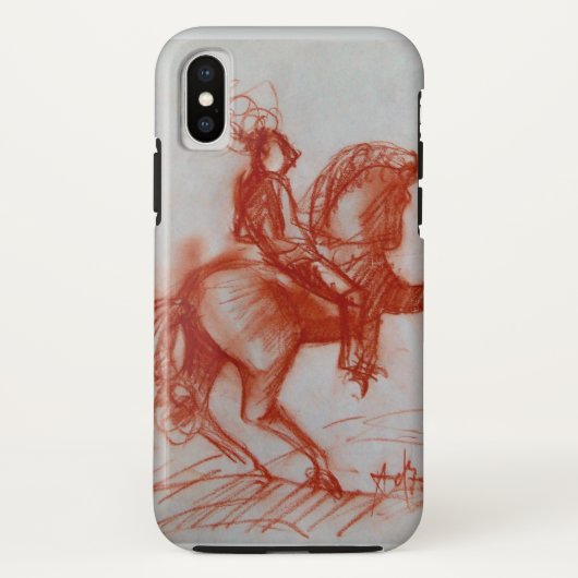 FLORENTINE KNIGHT OP HORSEBACK Case-Mate iPhone CASE (Achterkant)