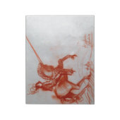 FLORENTINE KNIGHT OP HORSEBACK NOTITIEBLOK (Linkerzijde)