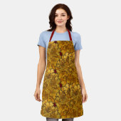 Florentine Oak Leaf Cluster Apron Schort (Gedragen)