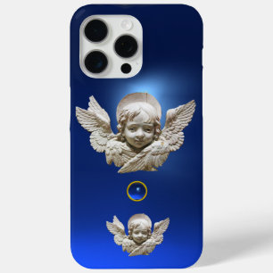 FLORENTINE RENAISSANCE ANGEL Blue Gemstone iPhone 15 Pro Max Hoesje