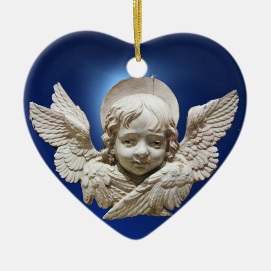 FLORENTINE RENAISSANCE ANGEL KERAMISCH ORNAMENT (Voorkant)