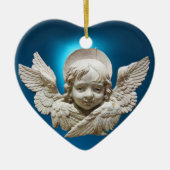 FLORENTINE RENAISSANCE ANGEL KERAMISCH ORNAMENT (Voorkant)