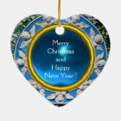 FLORENTINE RENAISSANCE ANGEL KERAMISCH ORNAMENT (Achterkant)