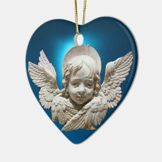 FLORENTINE RENAISSANCE ANGEL KERAMISCH ORNAMENT (Links)
