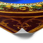 FLORENTINE RENAISSANCE ANGEL MET FLORAL CROWN POSTER (Hoek)