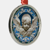 FLORENTINE RENAISSANCE ANGEL METALEN ORNAMENT (Rechts)