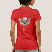 FLORENTINE RENAISSANCE ANGEL MONOGRAM T-SHIRT (Achterkant)