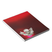 FLORENTINE RENAISSANCE ANGEL, rood Notitieblok (Schuin)