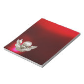 FLORENTINE RENAISSANCE ANGEL, rood Notitieblok (Linkerzijde)