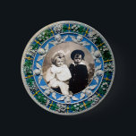 FLORENTINE RENAISSANCE ANGELS , FOTO TEMPLATE RONDE BUTTON 5,7 CM<br><div class="desc">Elegant klassieker,  levendige Renaissance fijne kunst,  meesterwerk uit de Bottega della Robbia ( Florence - Italië ) in witte,  blauwe,  groene,  bruine kleuren.Wingd-kerubs in blauwe hemel op een felgele,  groene decoratieve sierbloemen.</div>