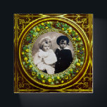 FLORENTINE RENAISSANCE FLORAL FOTO TEMPLATE<br><div class="desc">Elegant,  klassieker,  levendige Renaissance fijne kunst,  meesterwerk uit de Bottega della Robbia ( Florence - Italië ) in felrode,  bruine,  groene en gele kleuren .</div>