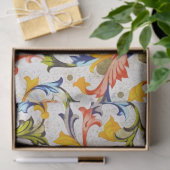 FLORENTINE RENAISSANCE FLORAL SWIRLS, FLOWERS TISSUEPAPIER (Geschenk)