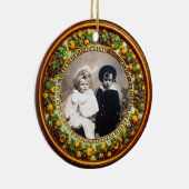 FLORENTINE RENAISSANCE FRUITS Fotosjabloon Keramisch Ornament (Rechts)