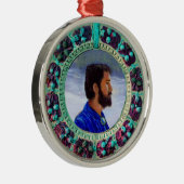 FLORENTINE RENAISSANCE FRUITS Fotosjabloon Metalen Ornament (Rechts)