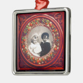 FLORENTINE RENAISSANCE FRUITS Fotosjabloon Metalen Ornament (Links)