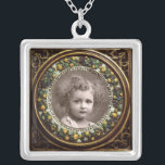FLORENTINE RENAISSANCE FRUITS , FOTOTEMPLATE ZILVER VERGULDEN KETTING<br><div class="desc">Elegant,  klassieker,  levendige Renaissance fijne kunst,  meesterwerk uit de Bottega della Robbia ( Florence - Italië ) in felbruin,  geel,  groen,  kleuren.</div>
