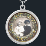FLORENTINE RENAISSANCE FRUITS , FOTOTEMPLATE ZILVER VERGULDEN KETTING<br><div class="desc">Elegant,  klassieker,  levendige Renaissance fijne kunst,  meesterwerk uit de Bottega della Robbia ( Florence - Italië ) in felbruin,  geel,  groen,  blauw,  kleuren.</div>