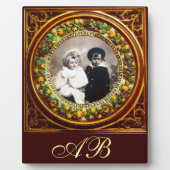 FLORENTINE RENAISSANCE FRUITS MONOGRAM FOTOPLAAT (Voorkant)