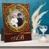 FLORENTINE RENAISSANCE FRUITS MONOGRAM FOTOPLAAT (Zijkant)