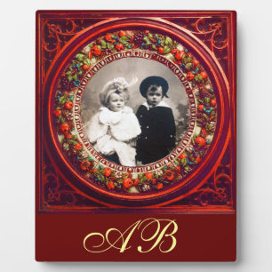 FLORENTINE RENAISSANCE FRUITS MONOGRAM FOTOPLAAT